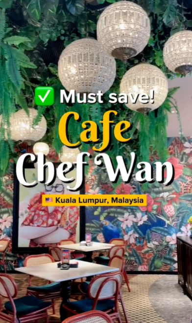 Cafè Chef Wan KL East Mall @Cafe Chef Wan you will be blown away😍😍😍